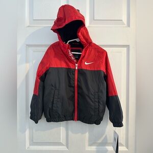 4T Nike fleece lined jacket new with tags